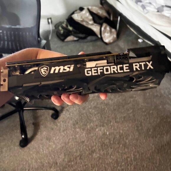 MSI NVIDIA GeForce RTX 3060 Ti Ventus 2X 8GB OCV1 LHR GDDR6 Graphics Card - Picture 5 of 6